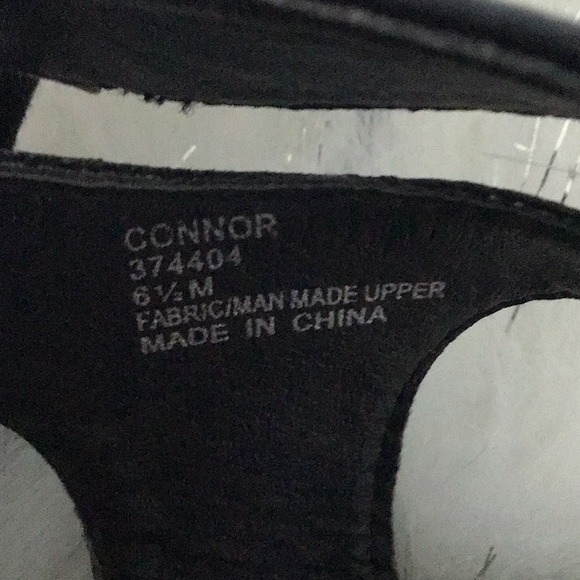 Rampage Black & White Ankle Lace Up Flat - Picture 6 of 6